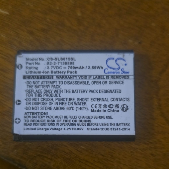 Other - Cameron Sino Lithium-ion Battery Pack